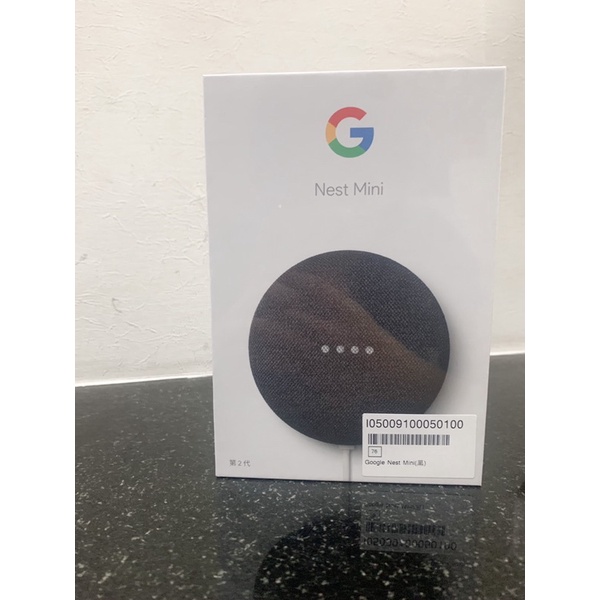 Google Nest Mini 音響 全新未拆封 石墨黑