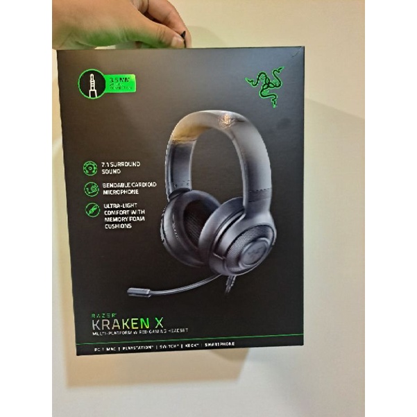 Razer kraken x耳機（二手使用一次）