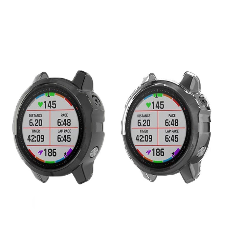 Garmin Fenix 6S/6S Pro 1.2吋 智慧手錶 軟殼套 清水套 保護套 TPU套