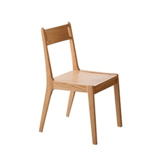 北歐風/實木餐椅/木頭椅/書椅 FS-CH002 橙家居家具