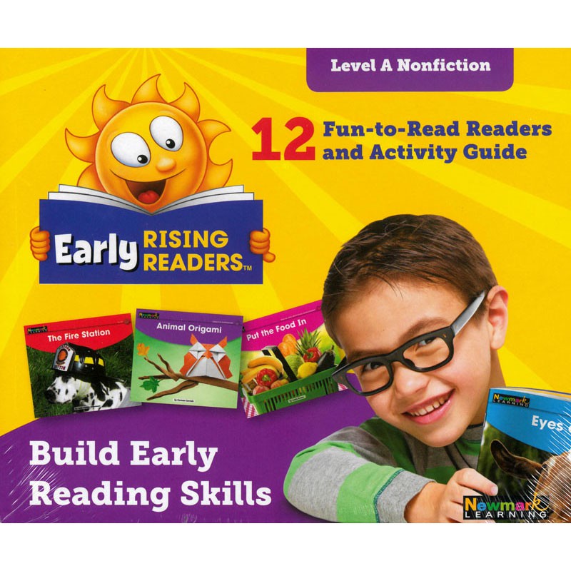 Early Rising Readers Nonfiction Level A/12本書+Qrcode ERR