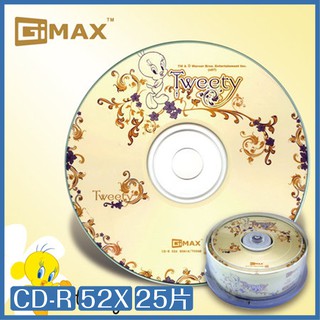 TWEENTY 崔弟系列 CD-R 52X 700MB 80Min 25片 雅典黃 光碟 CD