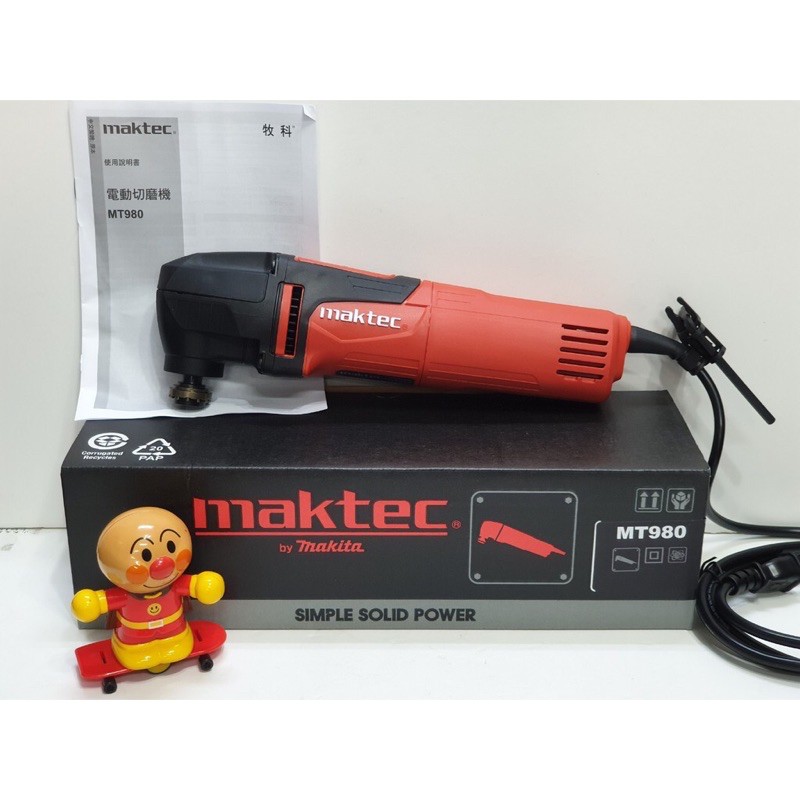 牧科 Maktec 電動 切磨機 磨切機 MT980 非牧田 TM3010CX8 非GOP30-28