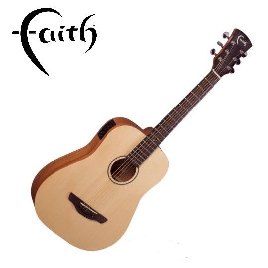 Faith 英國名牌 FDS 雲杉木 可插電 全單板 36吋民謠旅行吉他