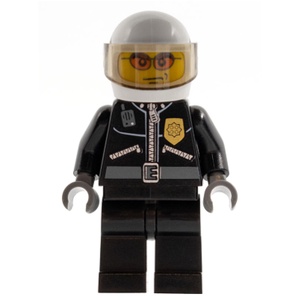 樂高人偶王  LEGO 絕版/警察系列#7744 cty0102 警察