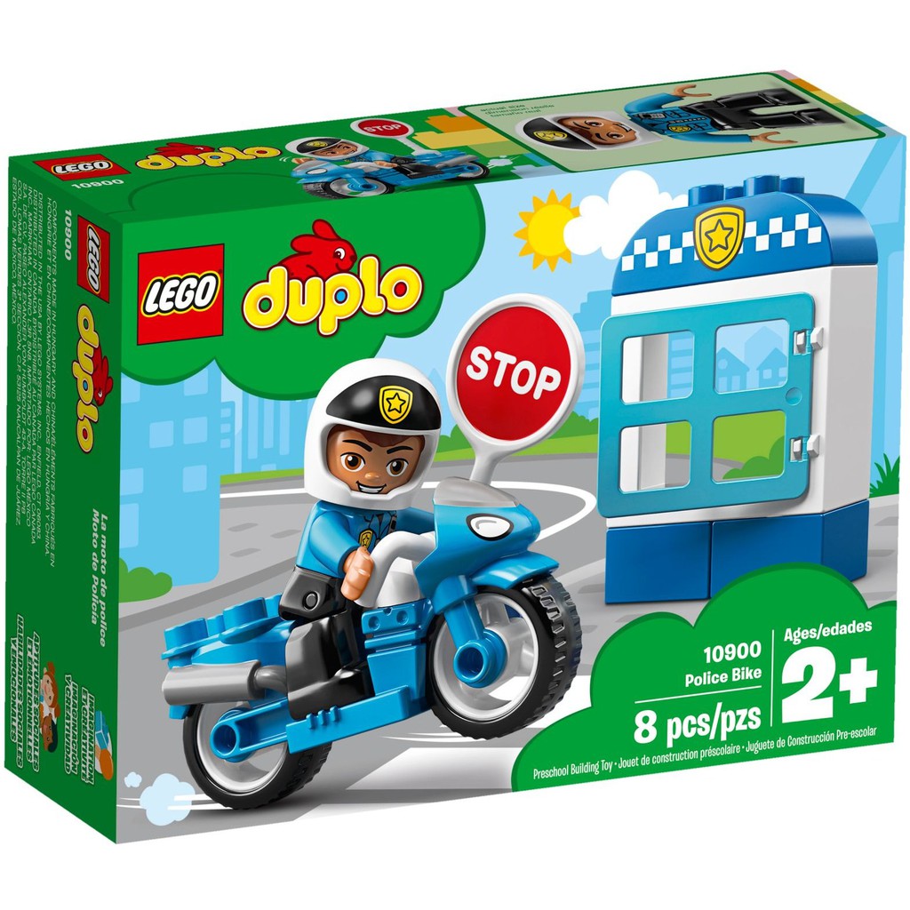 【群樂】盒組 LEGO 10900 警察摩托車 現貨不用等