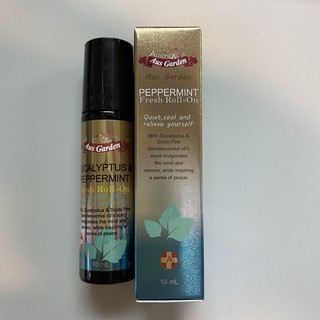 澳維花園 Ausgarden 尤加利薄荷精油棒 10ml 精油滾珠 滾珠按摩 隨身精油棒