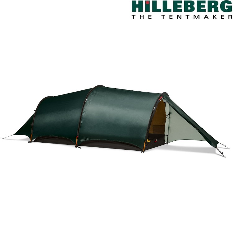 Hilleberg Helags 2 黃標 輕量二人帳篷/三季帳/隧道帳 018411 綠色