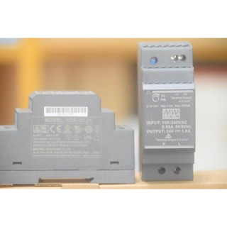 MW 明緯 HDR-30-24 超薄階梯型DIN軌道型電源供應器