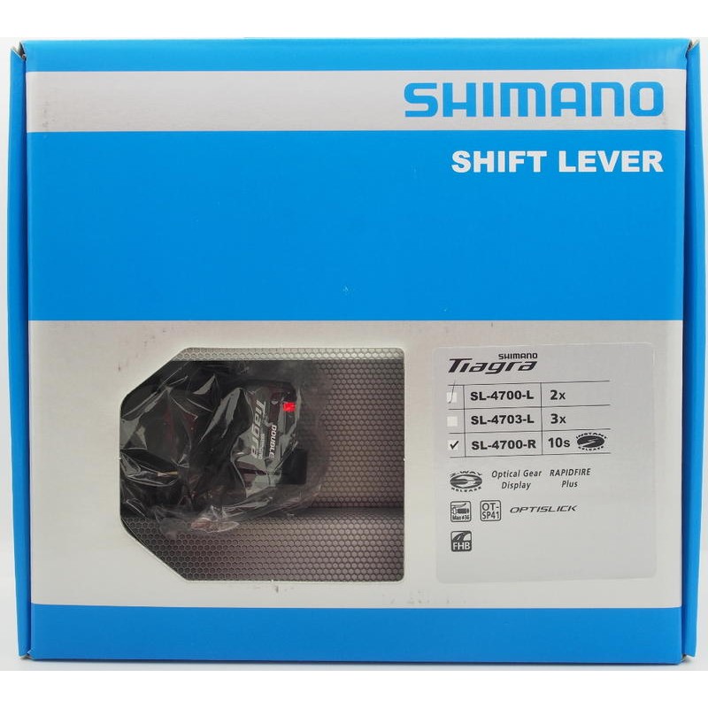 Shimano Tiagra SL-4700 2x10速平把跑車變速把手 盒裝公司貨 含內線及外管