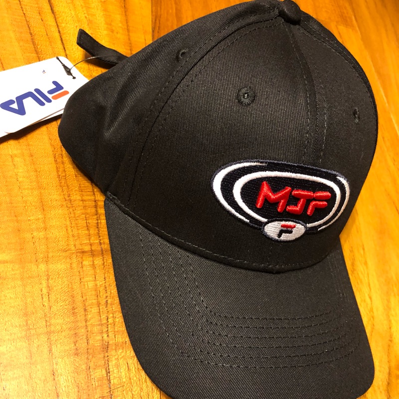 MJF X FILA 帽 黑