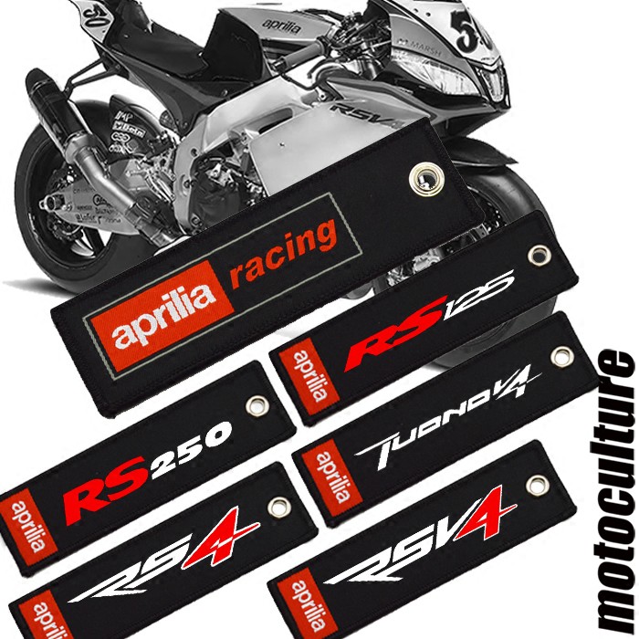 APRILIA 個性化鑰匙圈 RSV4 TuonoV4 RS4 RS125 RS660