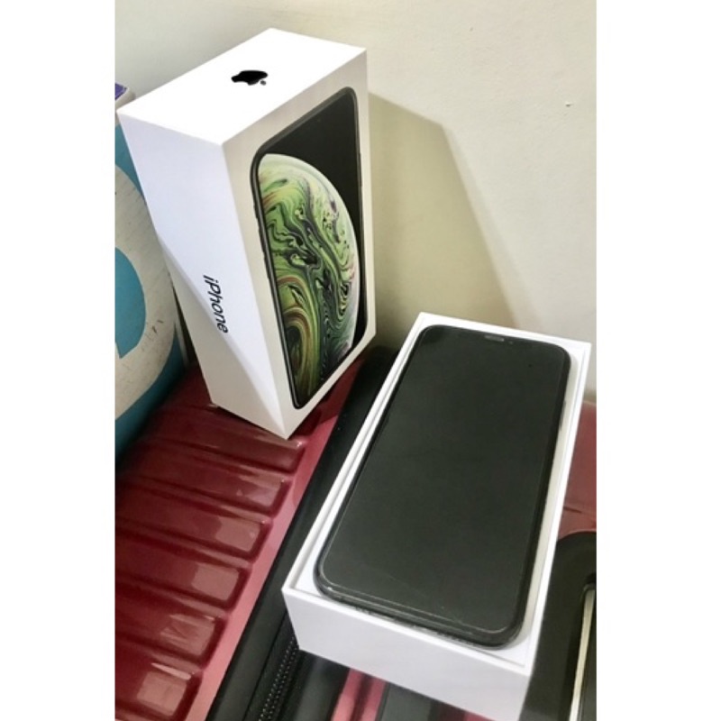 [可議價]蘋果附盒Apple IPhone XS 256G 太空灰色 二手 健康度78%