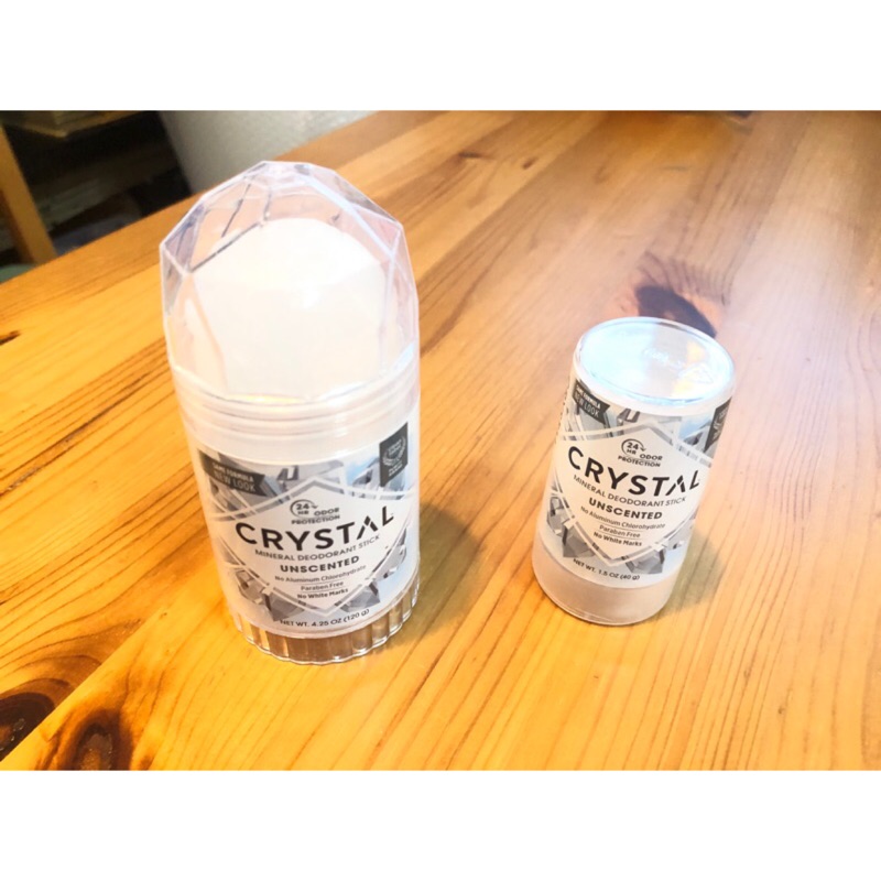 現貨 Crystal Body Deodorant 消臭石 除臭石 礦物鹽 低敏感 無香 40/120g