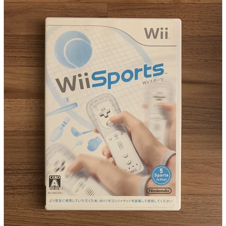 Wii Sports 運動 日文版 正版遊戲片 原版光碟 Sport 二手片 中古片  日版適用 任天堂
