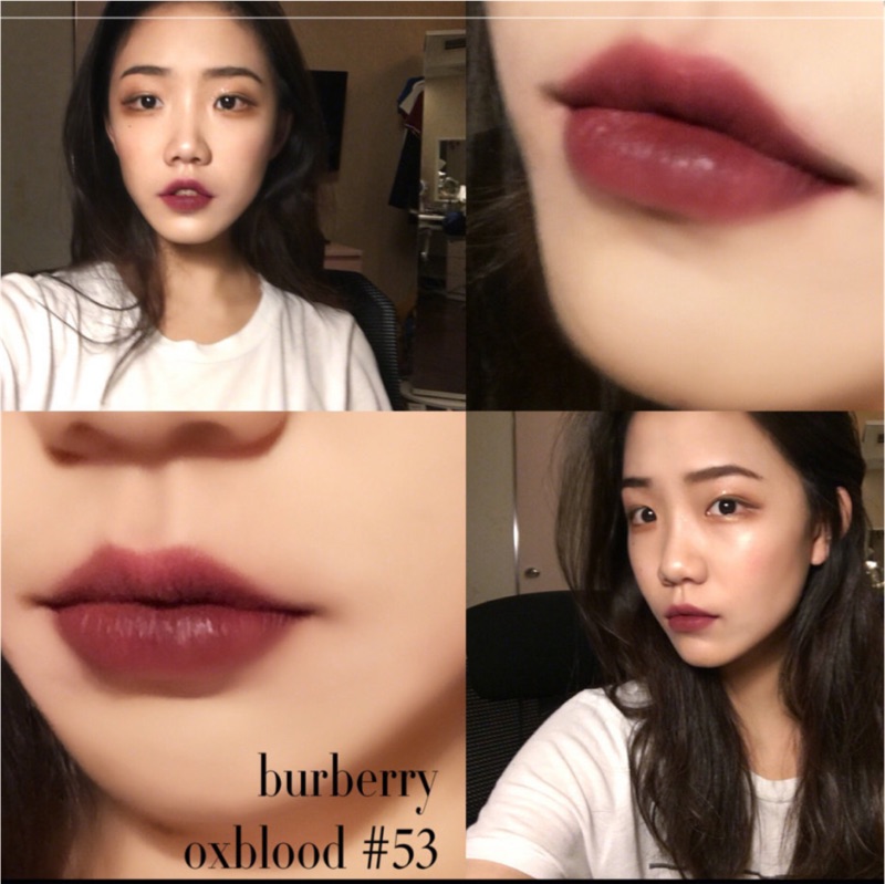 burberry oxblood