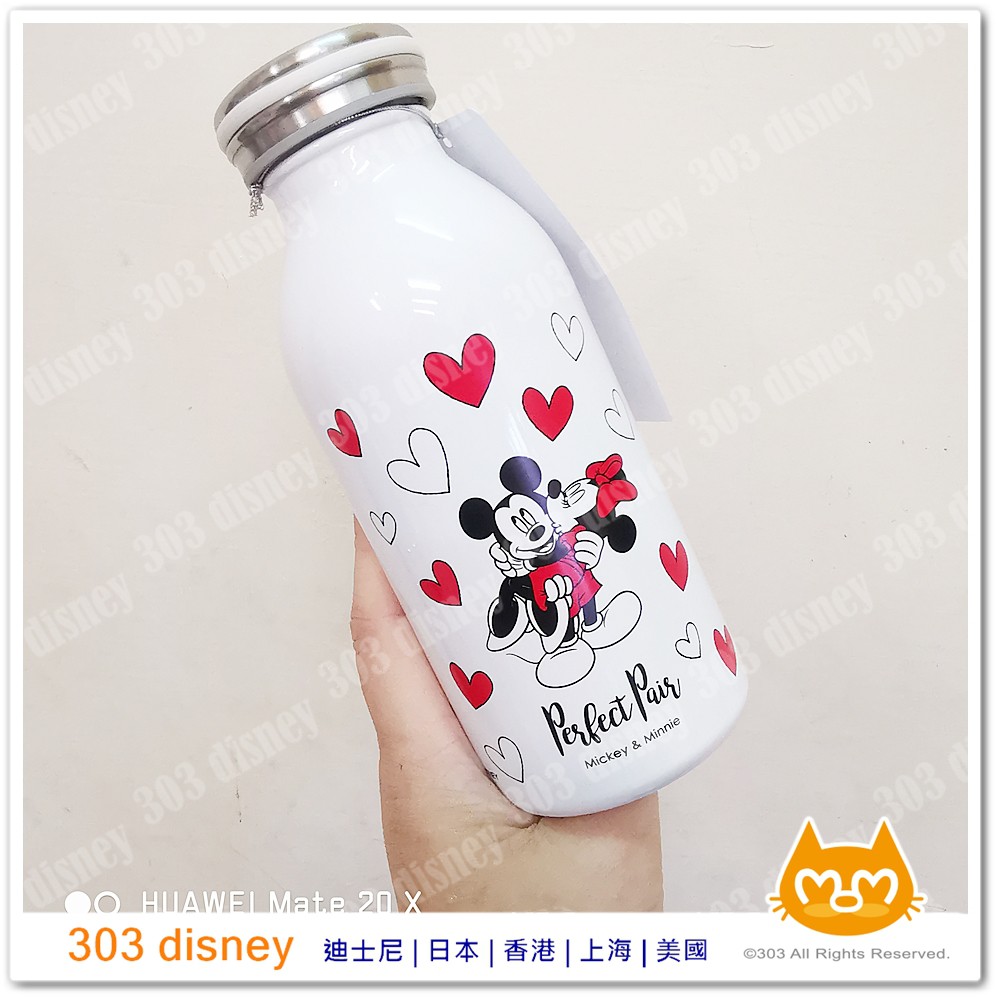 現貨*日本迪士尼商店 米奇 米妮 不銹鋼水壺【303 disney 日本代購】