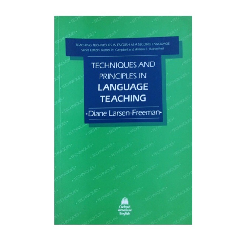 Techniques and Principles in Language Teaching (大安捷運和永和可面交）