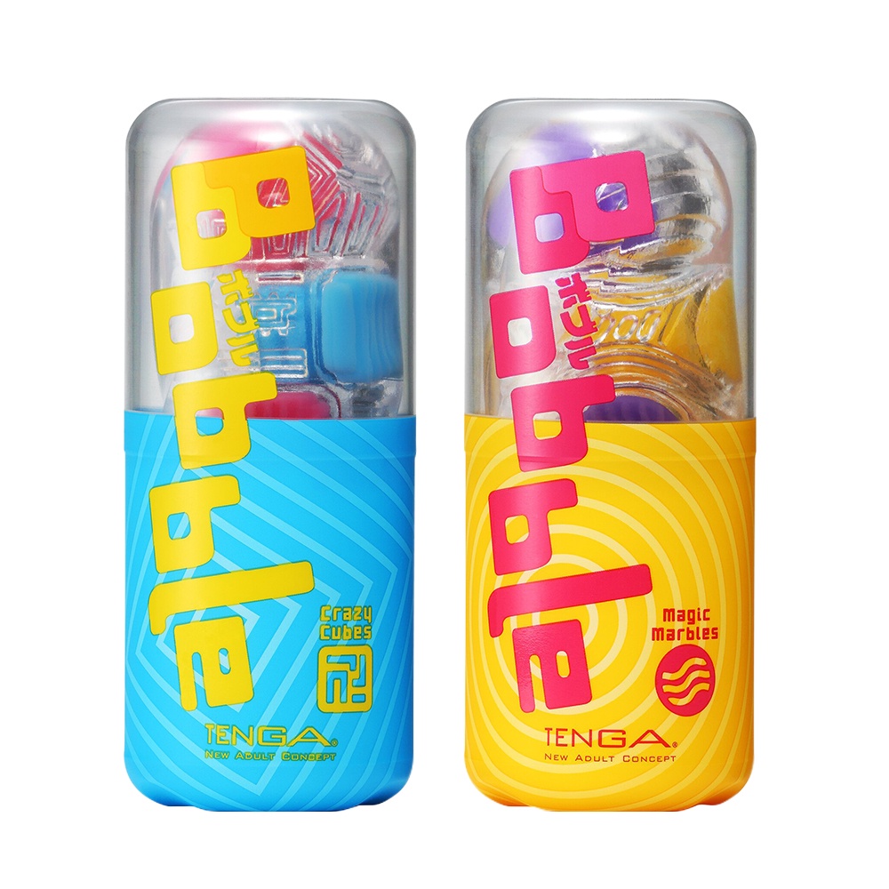 TENGA Bobble｜跳動杯 Crazy/瘋狂磚 Marbles/魔力珠 Spinner 迴轉飛機杯 買1送12