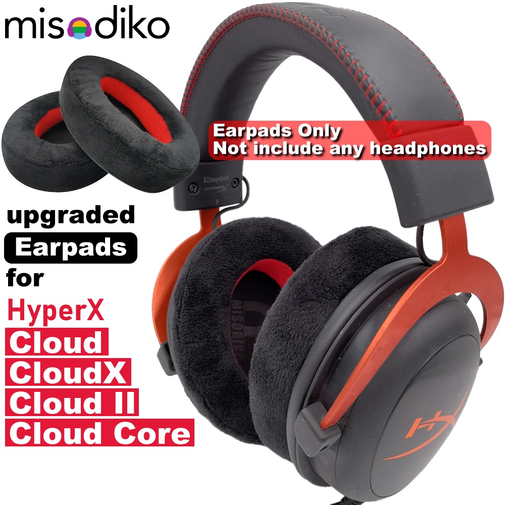 Misodiko 升級耳墊替換 HyperX Cloud II 2、Cloud、CloudX、Cloud Core 遊戲
