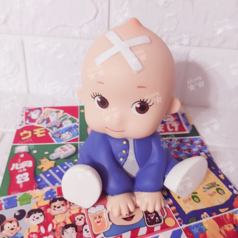 [玩具尋寶圖] [O]早期日本帶回變裝三眼神童中型公仔