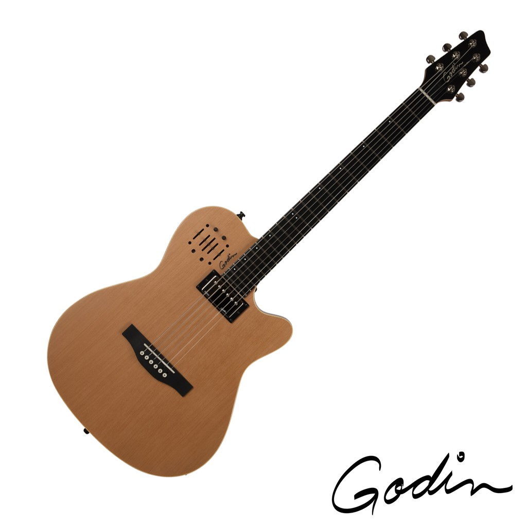 Godin A6 Ultra 電木吉他 原木 附原廠袋【又昇樂器.音響】