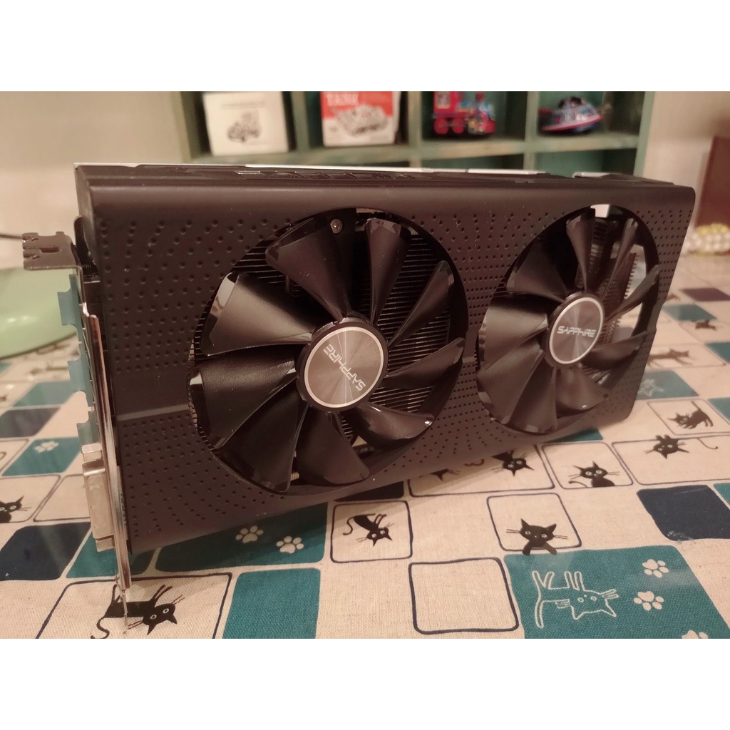 [二手 - 現貨]藍寶石RX580 4G 白金版 OC NITRO SAPPHIRE