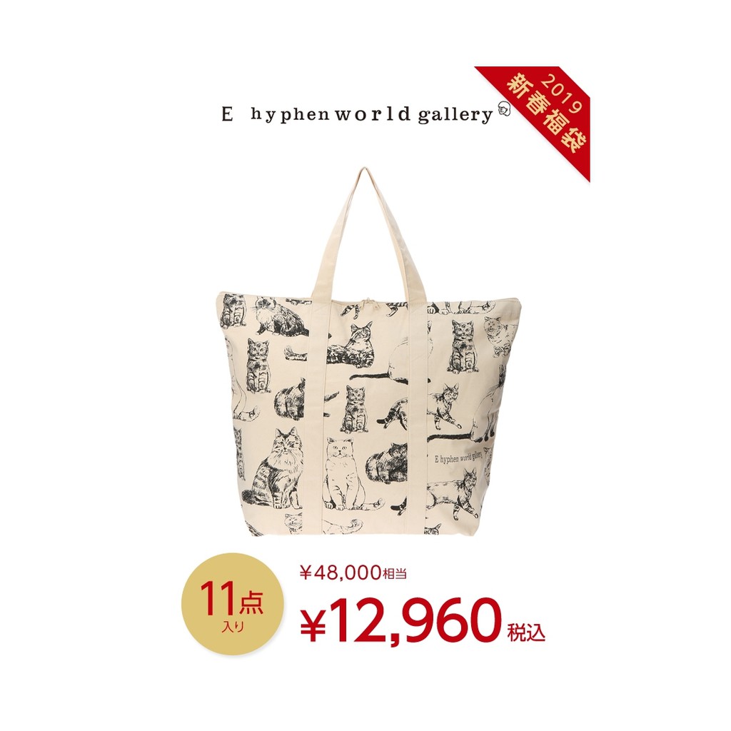 日本19新春福袋e Hyphen World Gallery19福袋拆售 蝦皮購物