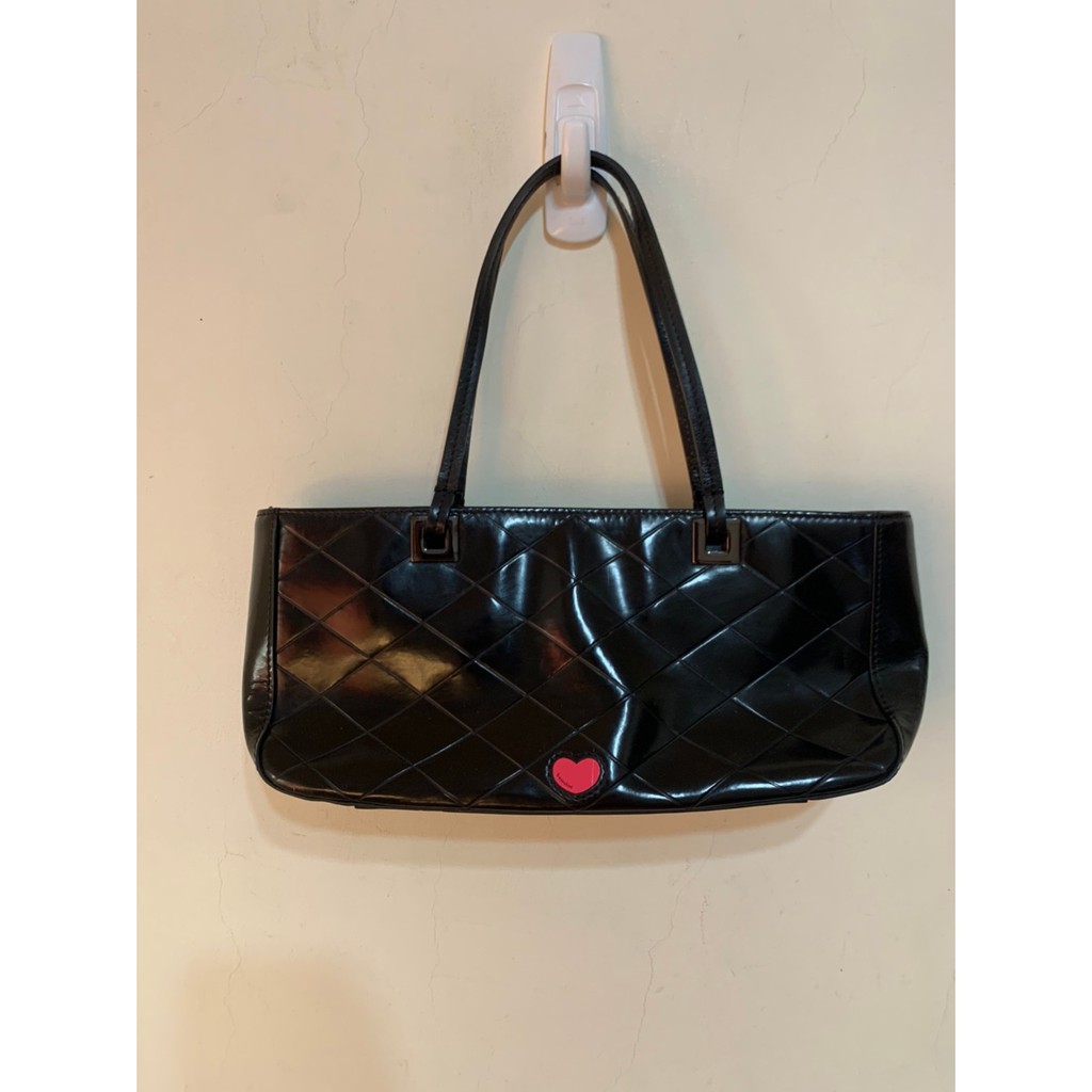 「 二手包 」 Borsalini 皮革手提包（黑）H5