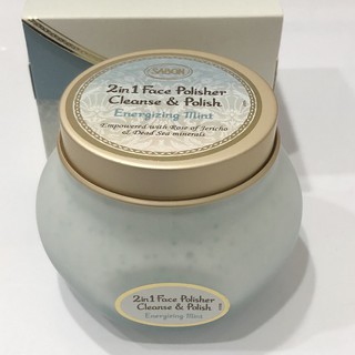 【化妝檯】臺灣專櫃 SABON 二合一臉部純淨磨砂膏 200ml 薄荷/ 薰衣草 中文標 效期安心 洗面乳