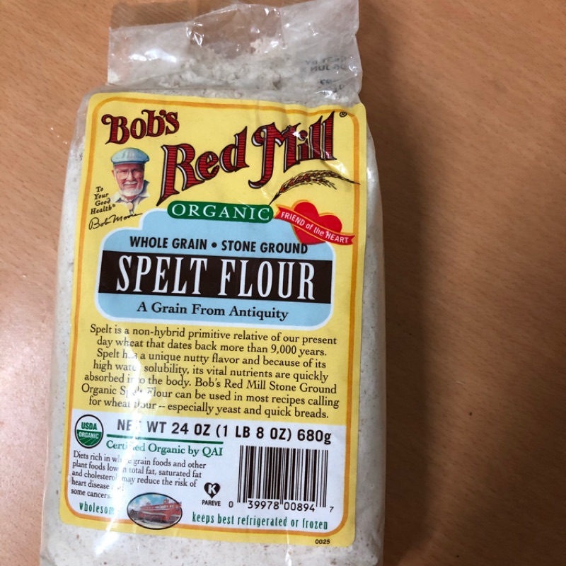 Bob’s Red Mill Organic Spelt Flour 有機斯佩爾特小麥粉 680g