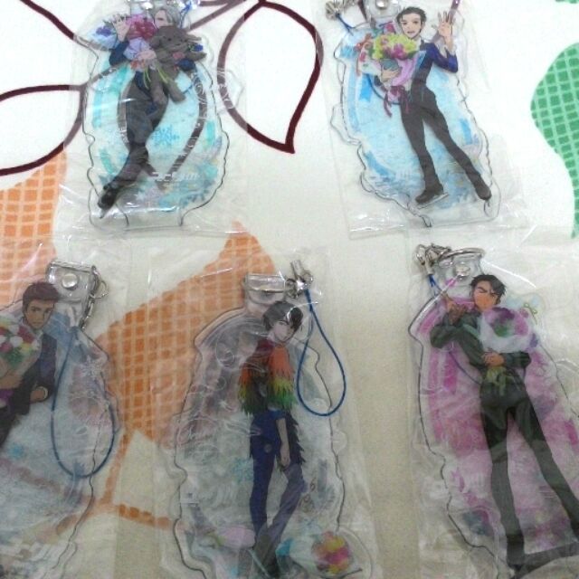 Sol Yuri!! on ICE--- 角色Viny吊飾---透明軟塑膠吊飾