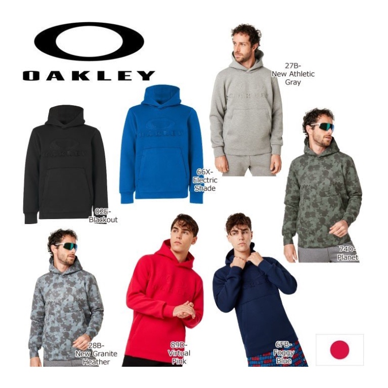 日本OAKLEY帽T Enhance QD Fleece Hoody 9.7