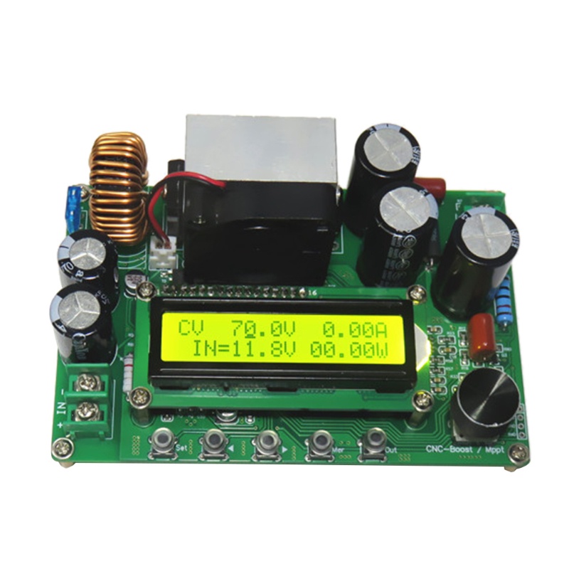 Pcf* DPX800S數控升壓恆壓恆流電源帶通訊太陽能MPPT充電0-15A 12V~120V