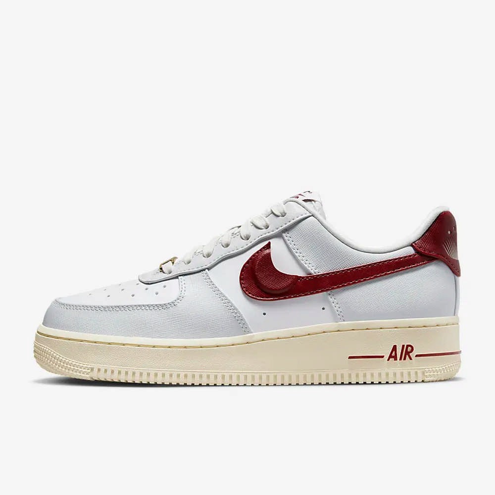 NIKE 休閒鞋 運動鞋 WMNS AIR FORCE 1 07 SE 女 DV7584001 白紅 現貨 廠商直送