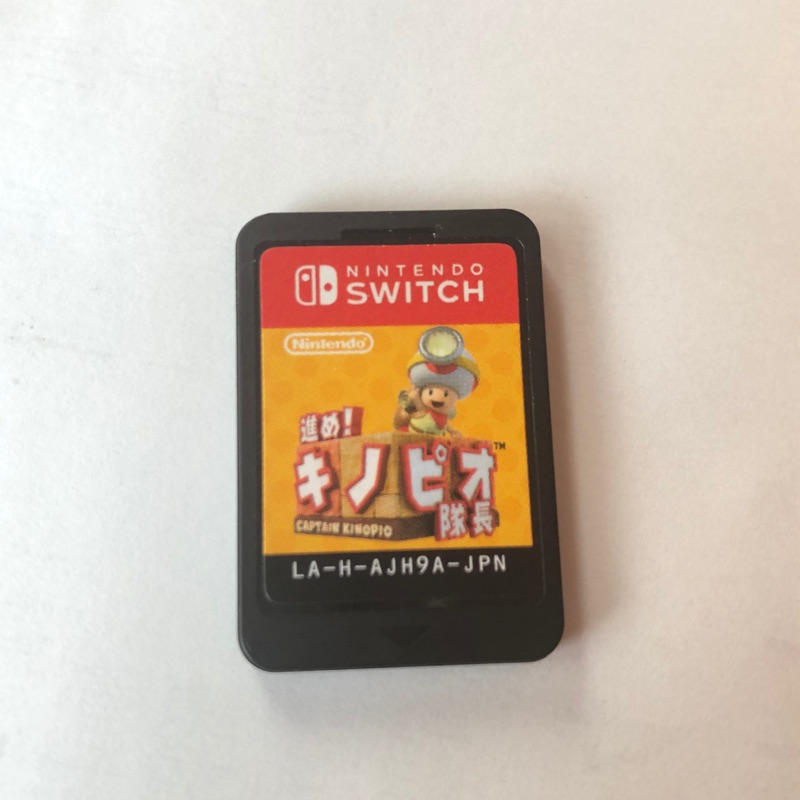 二手 無盒 任天堂 Nintendo Switch NS SWITCH 前進 奇諾比奧隊長 尋寶之旅 日版 裸卡