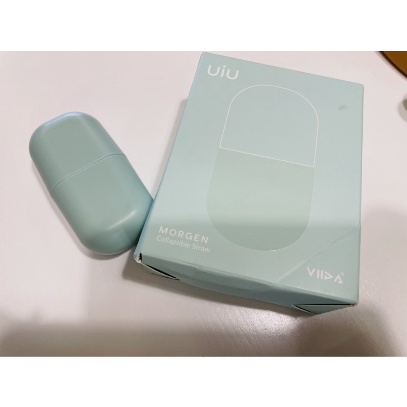 全新：VIIDA UIU 環保便攜吸管 (粗/薄荷綠)