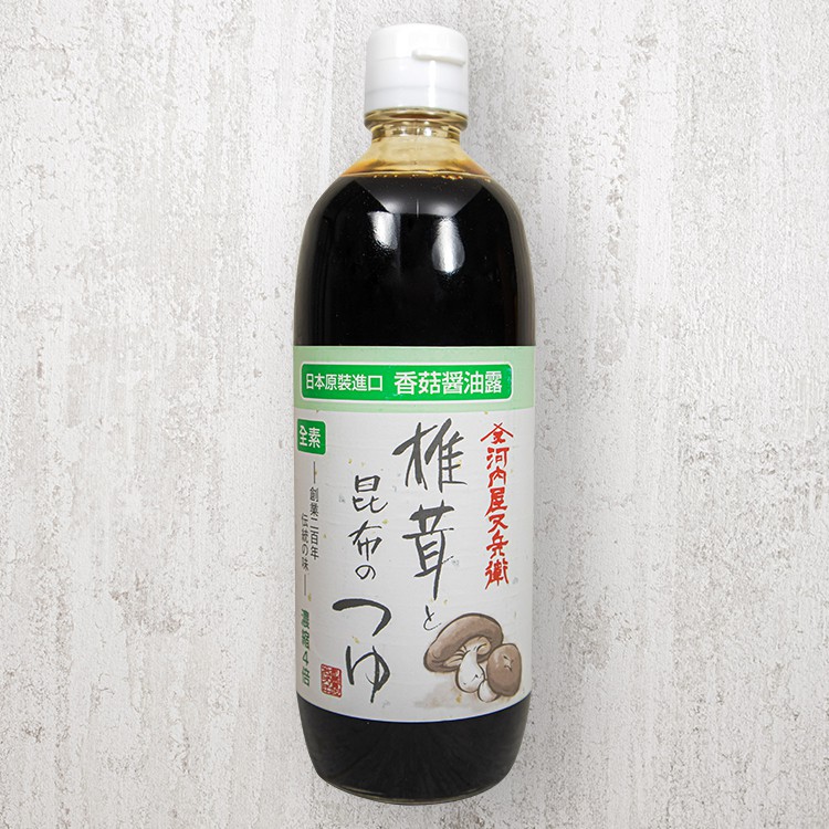 【李日勝】日本昆布醬油 (香菇/鰹魚) 500ml