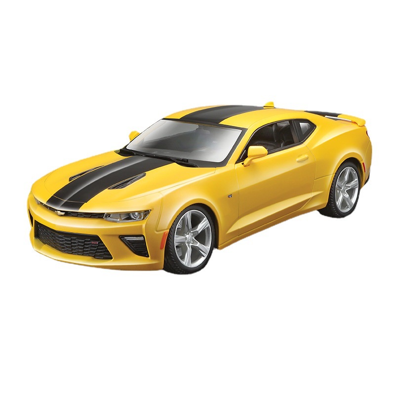 ✿▧✆1:18雪佛蘭科邁羅ss大黃蜂合金汽車模型變形金剛5車模玩具