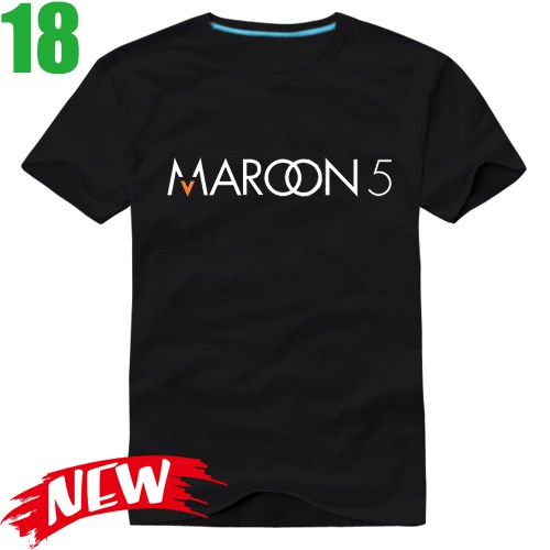 【流行搖滾系列】Maroon 5【魔力紅】短袖T恤(共6種顏色可供選購) 新款上市專單進貨!【賣場五】