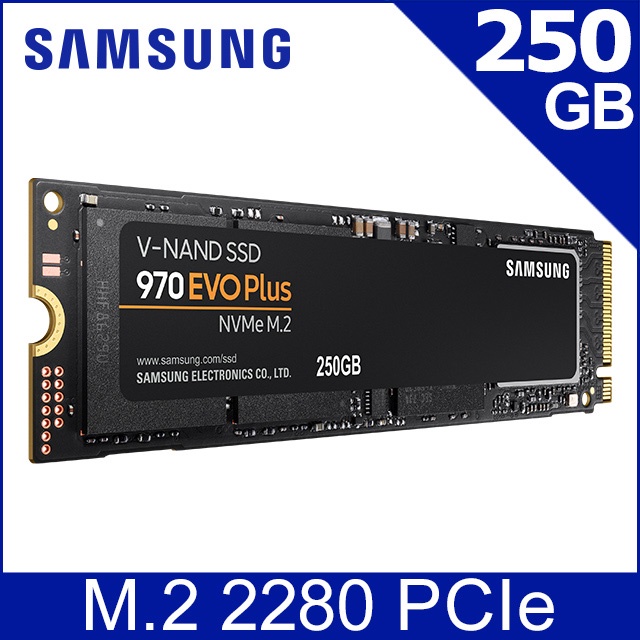 三星 Samsung 970 EVO Plus 250G/M.2