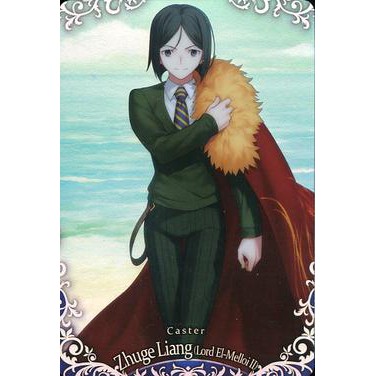 華戀動漫 萬代威化餅fate Grand Order 收藏卡復刻彈2 金屬質感卡sp 33 諸葛孔明 隱藏版 蝦皮購物