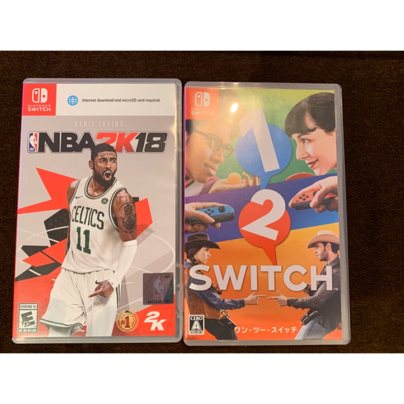 NS Switch 1-2 NBA2K18 合購特價