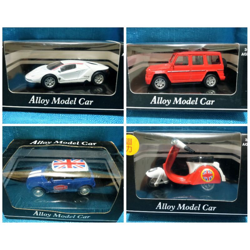 (全新品)中號彩盒 模型車Alloy Model Car盒裝  1:43  1 :32 AUTO MODEL