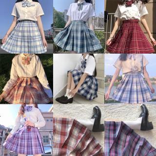 JK制服 JK裙 正統jk格裙中牌同廠jk制服山吹溫柔一刀水手服百褶裙學院兩件套