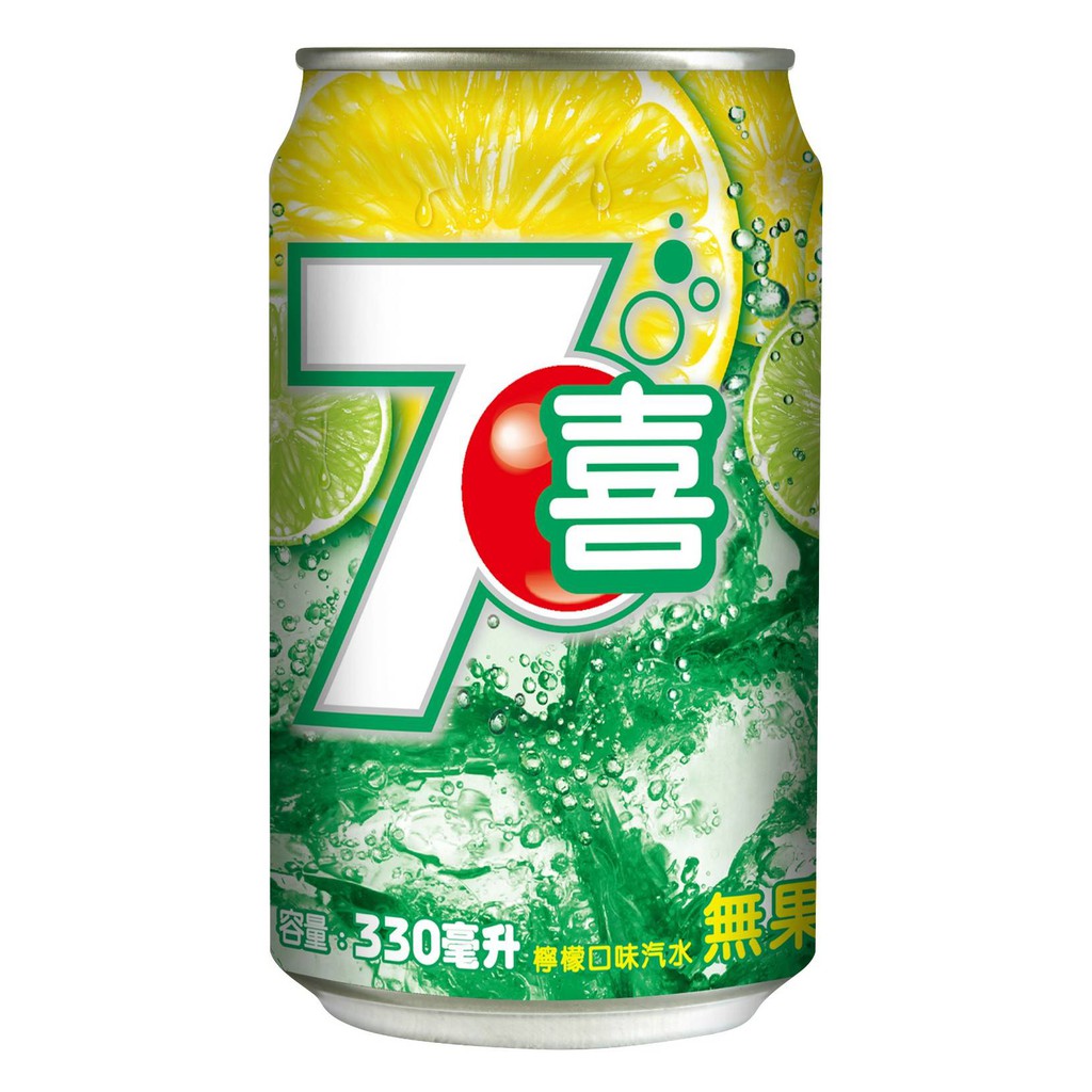 七喜檸檬汽水  330ml