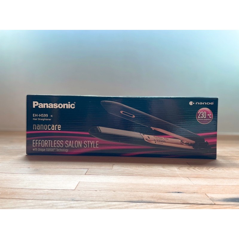 國際牌＊Panasonic＊奈米水離子直捲髮器 EH-HS99