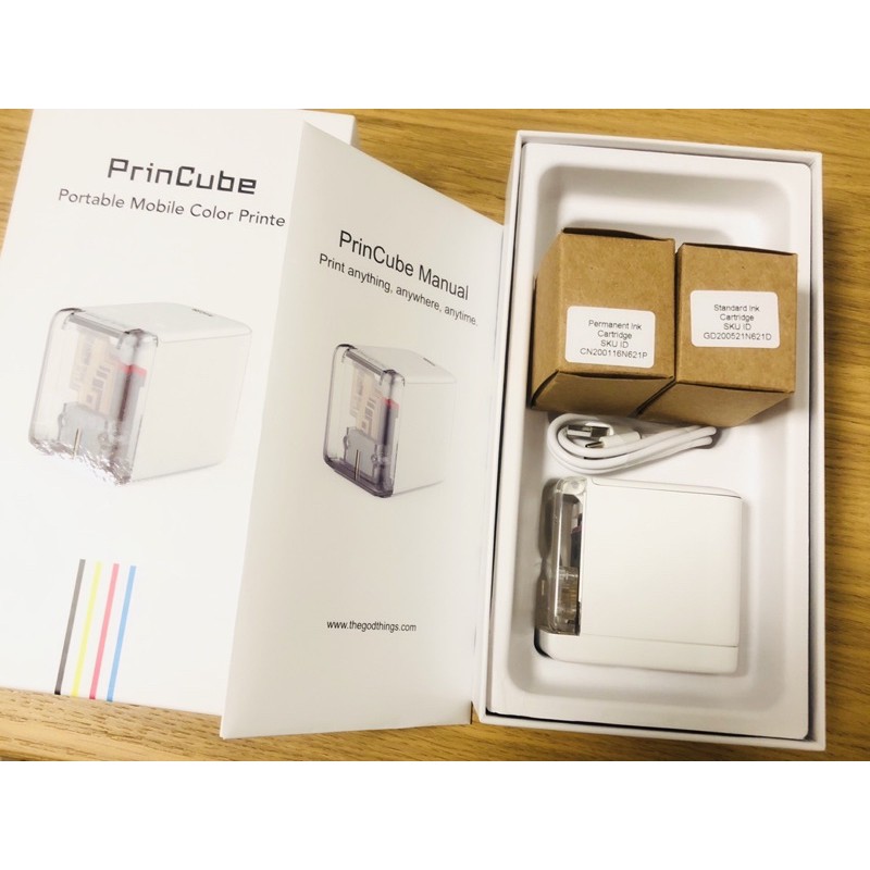 PrinCube #地表最小彩色 口袋式 印刷神器