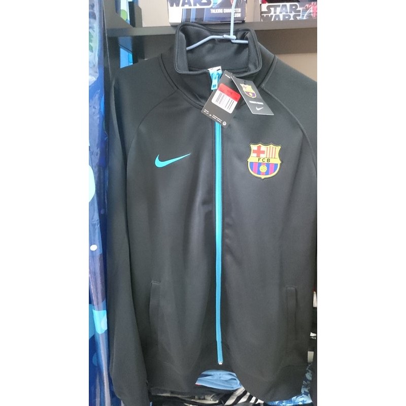 2015-16 巴薩隆納  Barcelona 訓練外套  梅西 messi nike 尺寸 L