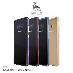 【西屯彩殼】LUPHIE SAMSUNG Galaxy Note 8 雙色亮劍邊框 優質鋁合金 菱邊切割 堅固耐用-金銀
